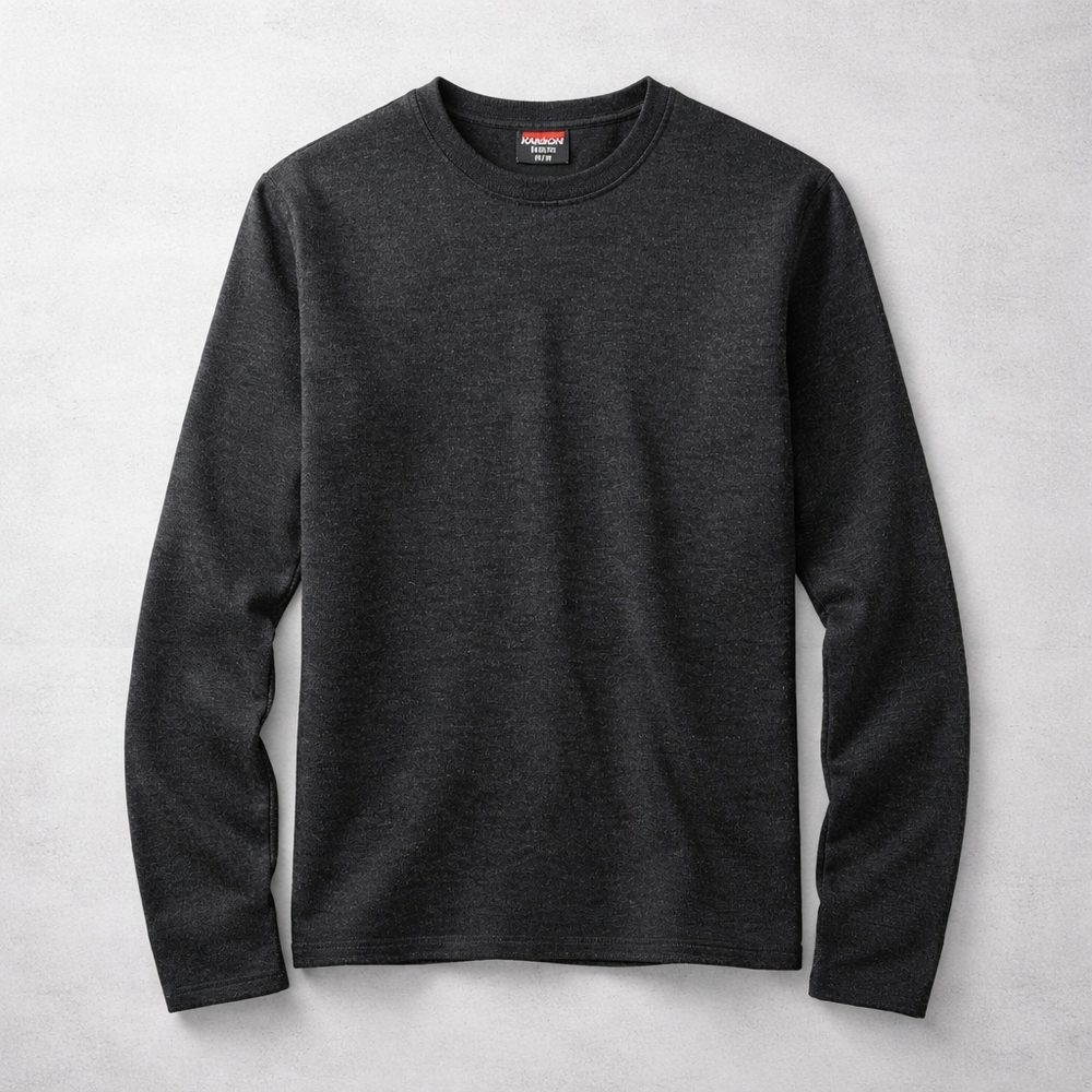 5/$25 Karbon Long Sleeve Performance Shirt Men’s Medium Black Base Layer